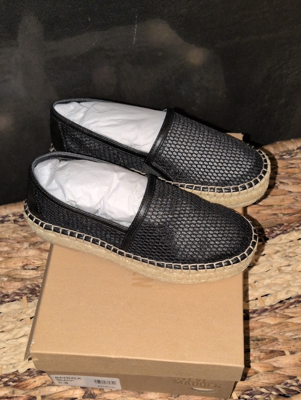 Steve Madden Mesh Espadrilles NIB